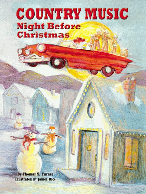 Country Music Night Before Christmas By Thomas Turner