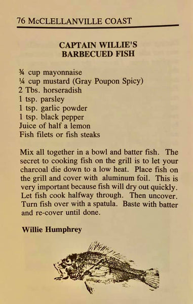 Recipe from the McClellanville Coast Cookbook.