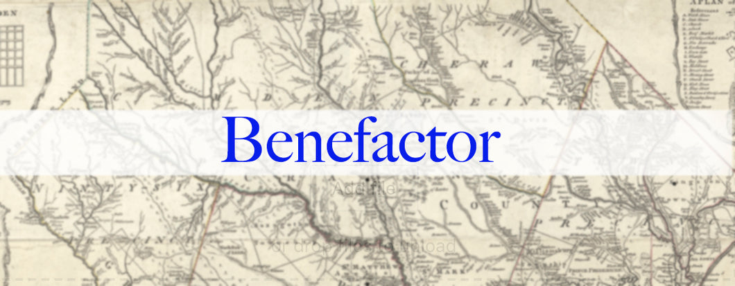 2022 Annual Membership Benefactor~$1,000.00